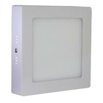 LED spotlámpa négyszögletes 12W, 960lm, 172x172x38mm (meleg fehér)