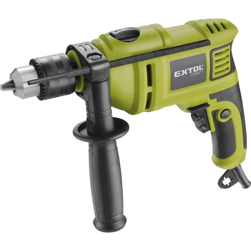 EXTOL ütvefúrógép 550W; kulcsos tokmány, max. 13mm, 0-3000 ford/perc, papírdoboz