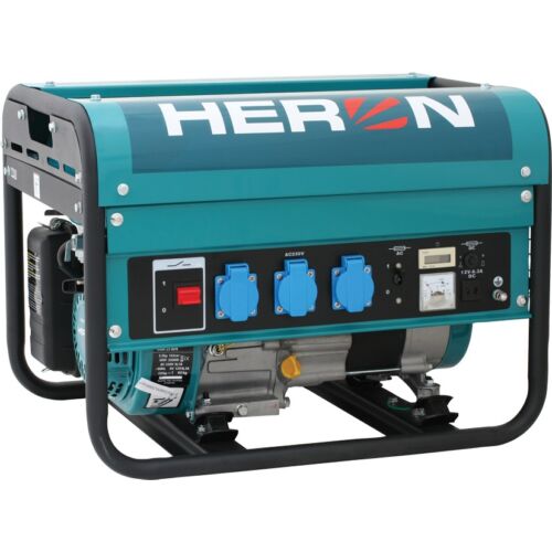 HERON benzinmotoros áramfejlesztő, max 2300 VA, egyfázisú (EGM-25 AVR); 8896111 