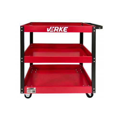 Verke nyitott 3 polcos szerszámkocsi V33120